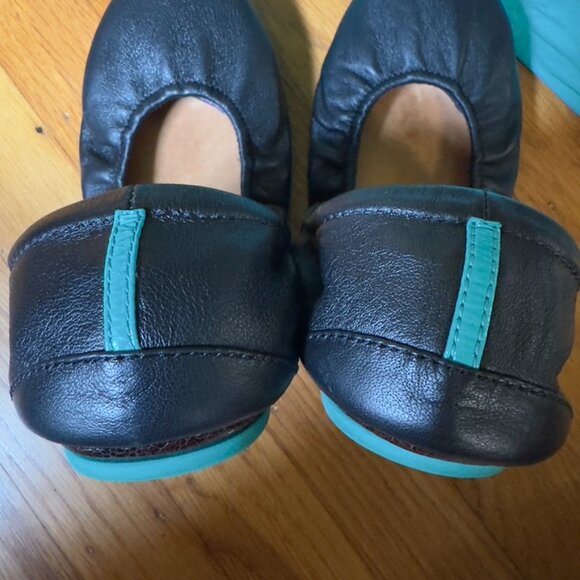 TIEKS Black Round Toe Ballet Shoes - Picture 4 of 5